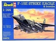 Samolot. F-15E Strike Eagle & Bombs Revell