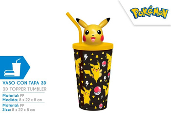 Kubek z toperem Pokemon 3D PK00028