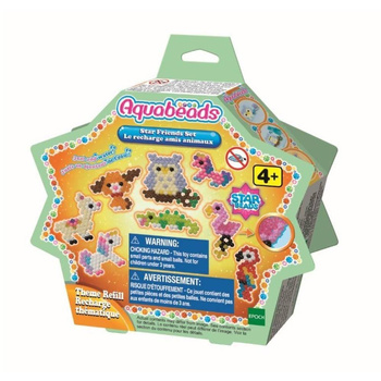 Aquabeads Koraliki Gwiazdki zestaw Zwierzęta EPOCH