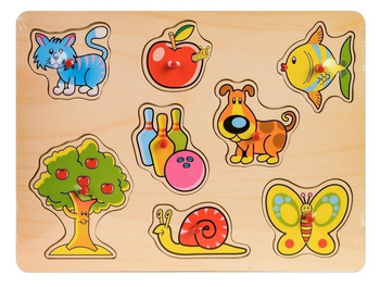 Układanka drewno Daffi