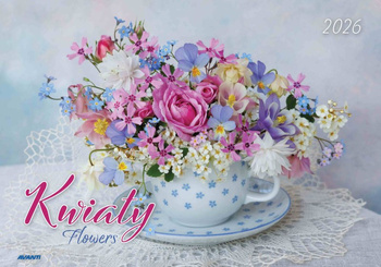 Kalendarz 2026 Kwiaty KA-8