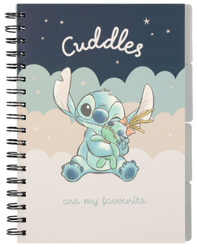 Kołozeszyt B5 96k. kratka Stitch