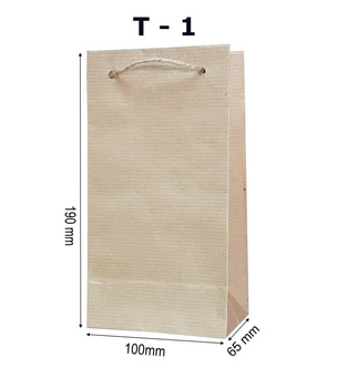 Torebki prezentowe Eko T1 10 sztuk