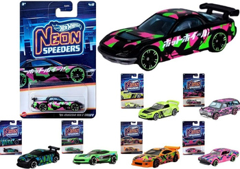 Hot Wheels Neon Speeders 1:64 mix Mattel