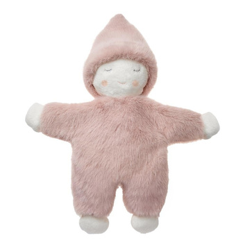 Grzechotka 33cm pudrowy róż Lulu Beppe