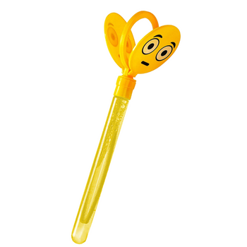 Bańki mydlane emotki buźki kłapacz zabawka dla dzieci do zabawy na dworze