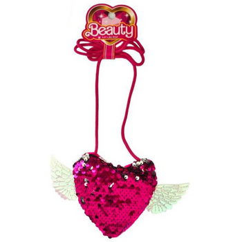 TOREBKA CEKINOWA DLA DZIECI SERCE NA RAMIĘ BŁYSZCZĄCA PREZENT DZIEWCZYNKA