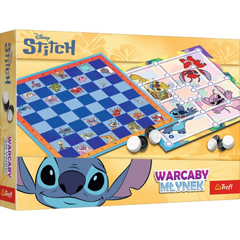 Gra Warcaby i Młynek Lilo and Stitch 02799