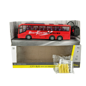 Autobus Zdalnie Sterowany RC Na Radio Światła Dźwięk Prezent Dla Dzieci