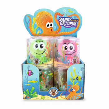 Gniotek Ośmiornica z przyssawkami 1szt.mix