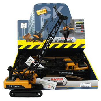 Dźwig zabawka dla dzieci edukacyjny z funkcją podnoszenia i obracania