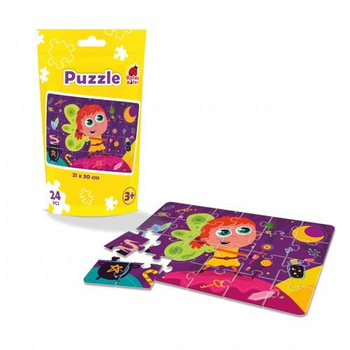 PUZZLE W OPAKOWANIU TYPU STAND-UP BAJKOWA WRÓŻKA UKŁADANKA ROTER KAFER