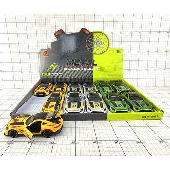 SAMOCHÓD SPORTOWY METAL ŚW./DŹW. 1 SZT