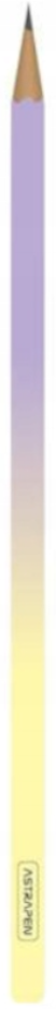 Ołówki grafitowe trójkątne HB ASTRAPEN - Ombre - 1 szt.