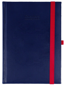 Kalendarz nauczyciela 2025/2026 A5T Nebraska z gumką GRANAT