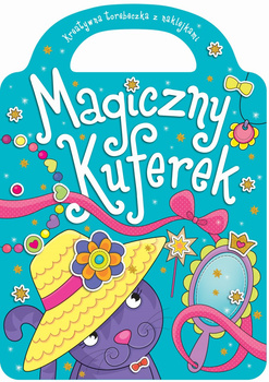 Magiczny kuferek kreatywna torebeczka z naklejkami