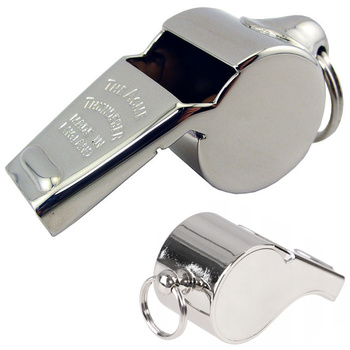 GWIZDEK METALOWY SĘDZIOWSKI GWIZDKI 12 SZTUK DLA TRENERA NAUCZYCIELA WF