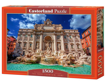 Puzzle 1500 The Trevi Fountain, Rome CASTOR Castorland