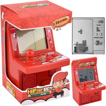 Konsola Gier Arcade Elektroniczna Tetris 26 Gier Prezent Dla Dzieci
