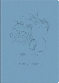 Czuły notatnik (błękitny)