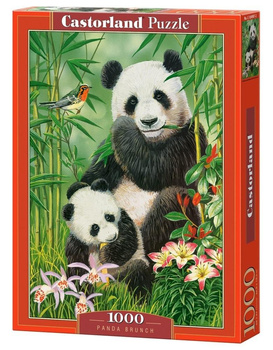 Puzzle 1000 Panda Brunch Castorland