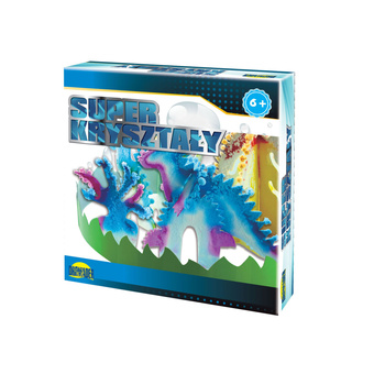 Zestaw edukacyjny SUPER KRYSZTAŁY do tworzenia kreatywnych eksperymentów