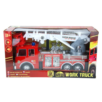 Straż Pożarna Na Baterie Interaktywna Zabawka Dla Dzieci Realistyczna