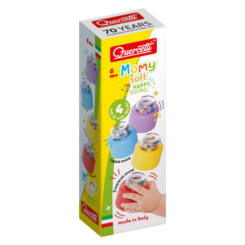 QUERCETTI MIĘKKIE KLOCKI MOMY Z GRZECHOTKĄ 4 ELEMENTY