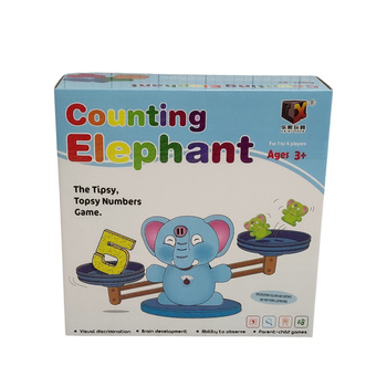 Waga Edukacyjna Słoń Zabawka Interaktywna Balansująca Nauka Równowagi Preze