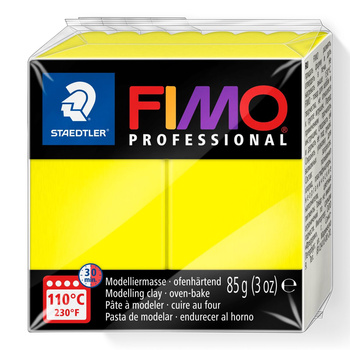 Kostka FIMO professional 85g żółty masa termoutwardzalna Staedtler