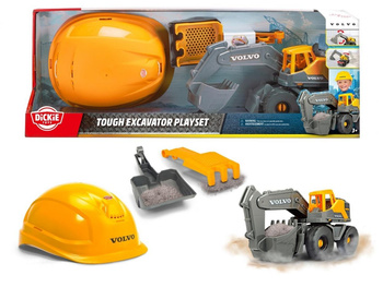 Construction Koparka Volvo z kaskiem 28cm Dickie Toys