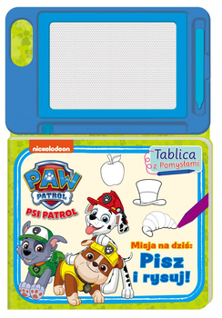 Misja na dziś Pisz i rysuj. Psi Patrol. Tablica z Pomysłami