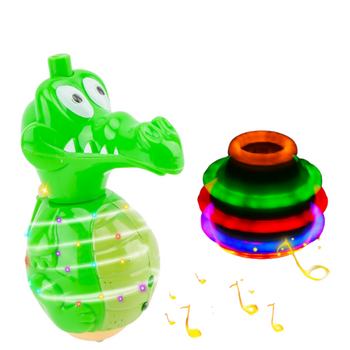 Bączek Krokodyl Dla Dzieci Ze Światłem I Dźwiękiem Zabawka Interaktywna