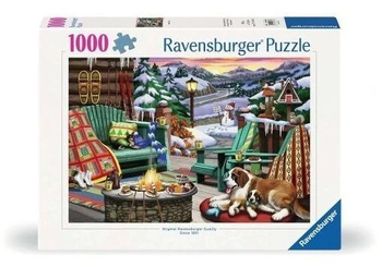 Puzzle 1000 Zimowy odpoczynek Ravensburger