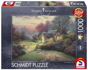 Puzzle 1000 PQ T. Kinkade Chatka Dobrego Pasterza 109419