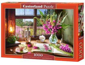Puzzle 1000 Still Life with Violet CASTOR Castorland