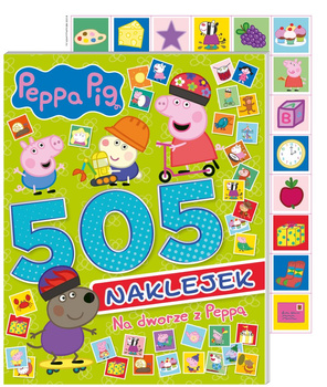 Na dworze z Peppą. Świnka Peppa. 505 naklejek