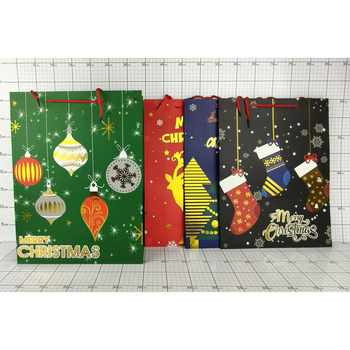 TORBA OZDOBNA DUŻA - ŚWIĄTECZNA