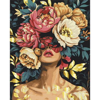 Malowanie po numerach BRUSHME 40x50cm Magia Płatków