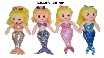 Lalka Syrenka 20cm MIX Sun-Day
