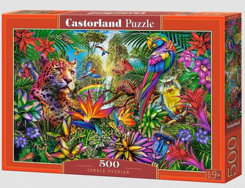 Puzzle 500 Jungle Fashion CASTOR Castorland