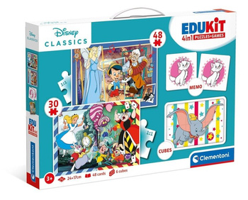 Puzzle+ Gra 4w1 Edukit Disney 18290