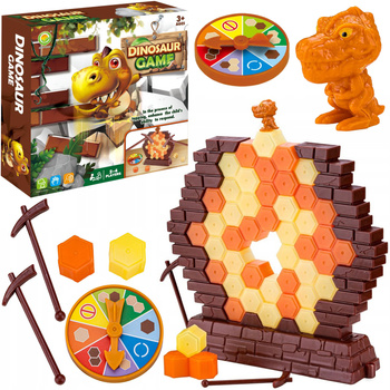 Gra Zburz Ścianę Dinozaur Zręcznościowa Gra Rodzinna Dla Dzieci Prezent