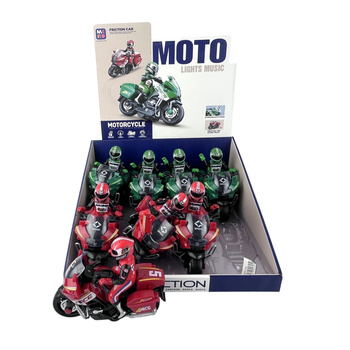 Motocykl Zabawka Dla Dzieci Światła Dźwięki Realistyczny Model Prezent