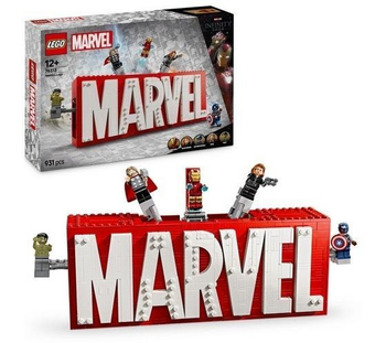 LEGO(R) SUPER HEROES 76313 Logo MARVEL z minifigurk.