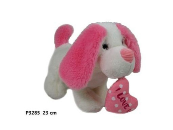 Pies z sercem 23cm Sun-Day