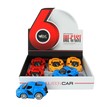 Samochód Sportowy Metalowy Model Dla Dzieci Kolekcjonerski Prezent