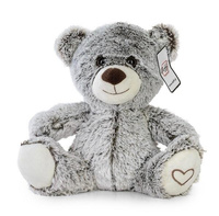 Miś brązowy siedzący z serduszkiem Daffi