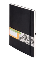 Notes impresja B5 linia czarny c bl