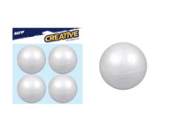 Kula gładka 8cm 4 sztuki